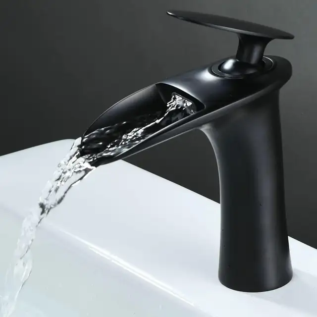 Brand New Matte Black Bathroom Faucet For Sale - Photo 4