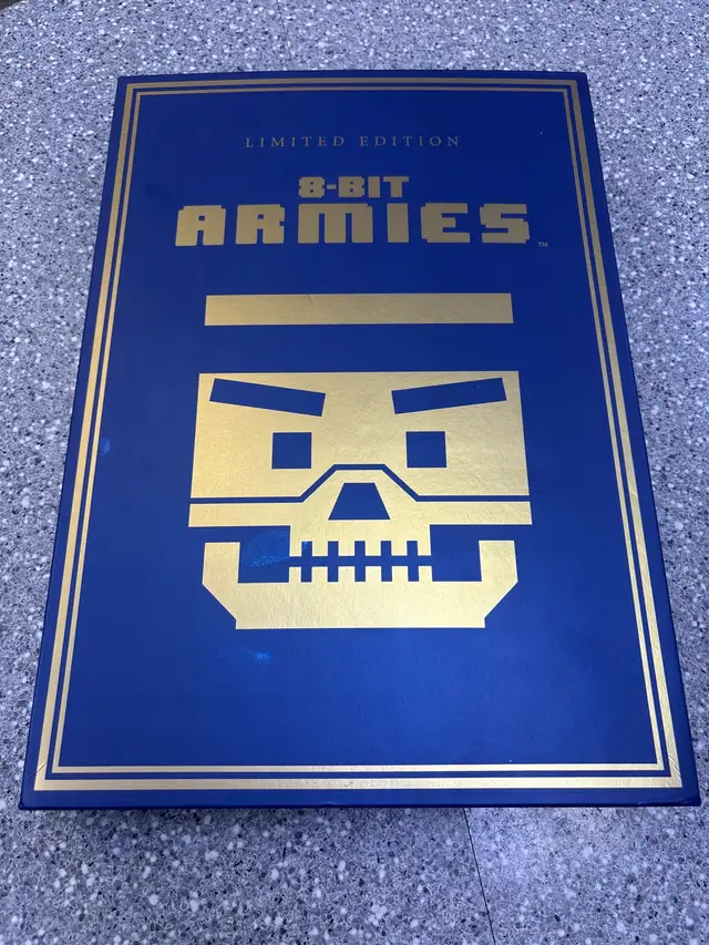 PS4 8-Bit Armies Limited Edition Blue Box