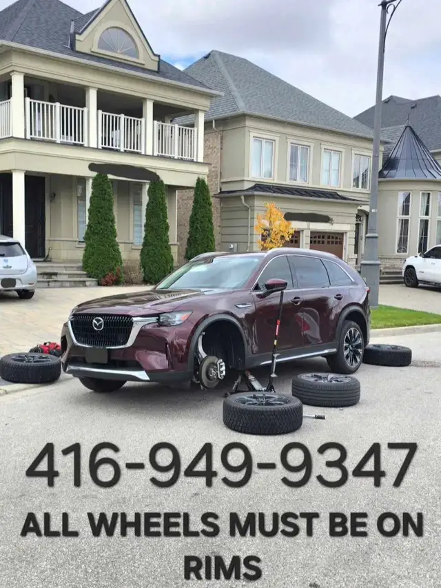 tire change over - Photo 4