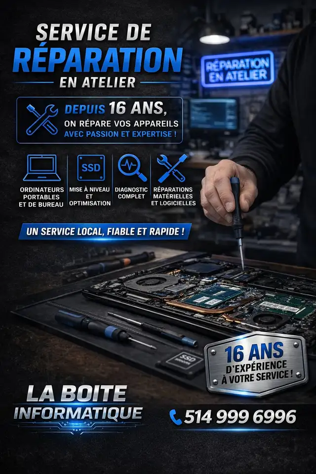 URGENCE INFORMATIQUE ? ON RÉPARE RAPIDEMENT !