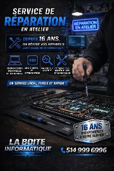URGENCE INFORMATIQUE ? ON RÉPARE RAPIDEMENT !