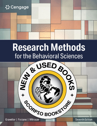 Research Methods for the Behavioral Sciences 7E 9798214143613