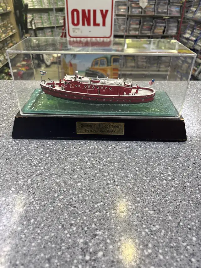 Code 3 Chicago Fire Department Victor L Schlaeger boat