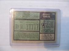 Bobby Orr Boston Bruins Defense OPC #100 Trading Card Circa 1971 - Photo 6