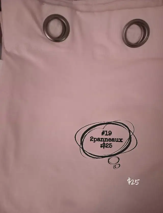 Rideaux oeillets métalliques disponible - Photo 6