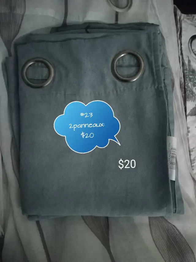 Rideaux oeillets métalliques disponible - Photo 9