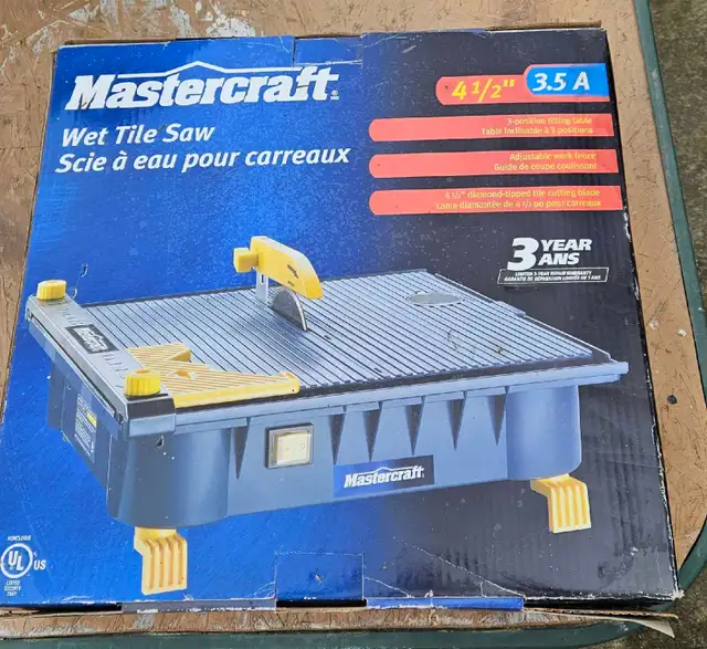 4.5' Wet Tile Saw