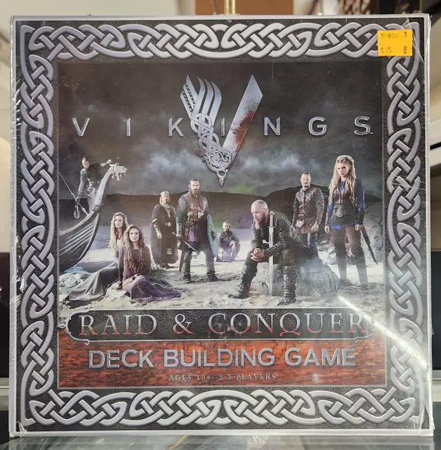 Vikings Raid and Conquer Deck Building Board Game Brand New