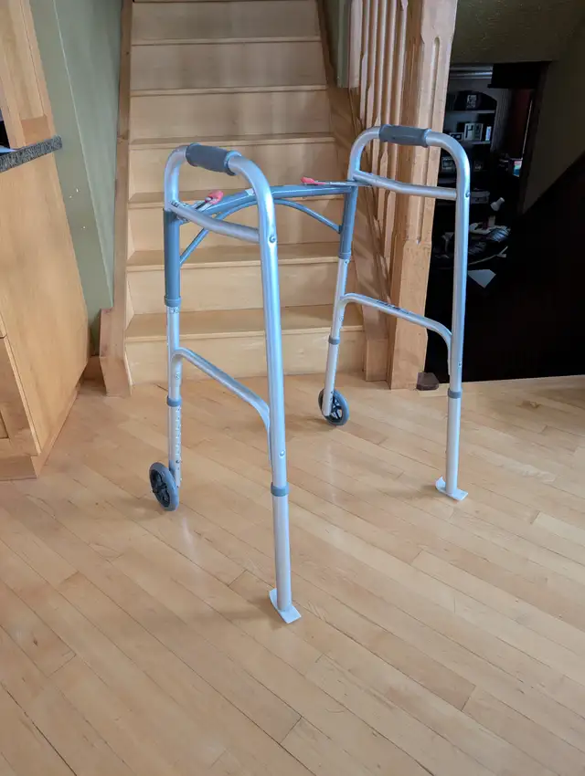 Drive Folding 2-wheel Walker (Front 5" Wheels) - Photo 5