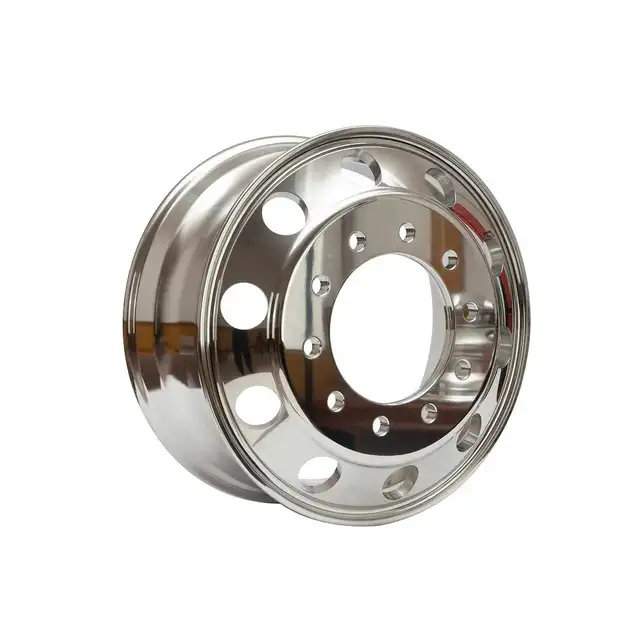 Aluminum Wheel 22.5×8.25 – Clean - Photo 3