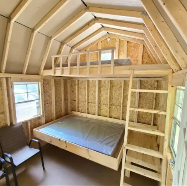 Premier Lofted Barn Cabin 10x16 - Photo 4