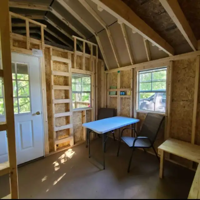 Premier Lofted Barn Cabin 10x16 - Photo 5