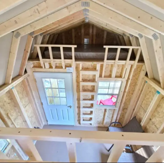 Premier Lofted Barn Cabin 10x16 - Photo 7