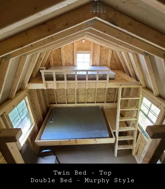 Premier Lofted Barn Cabin 10x16 - Photo 8