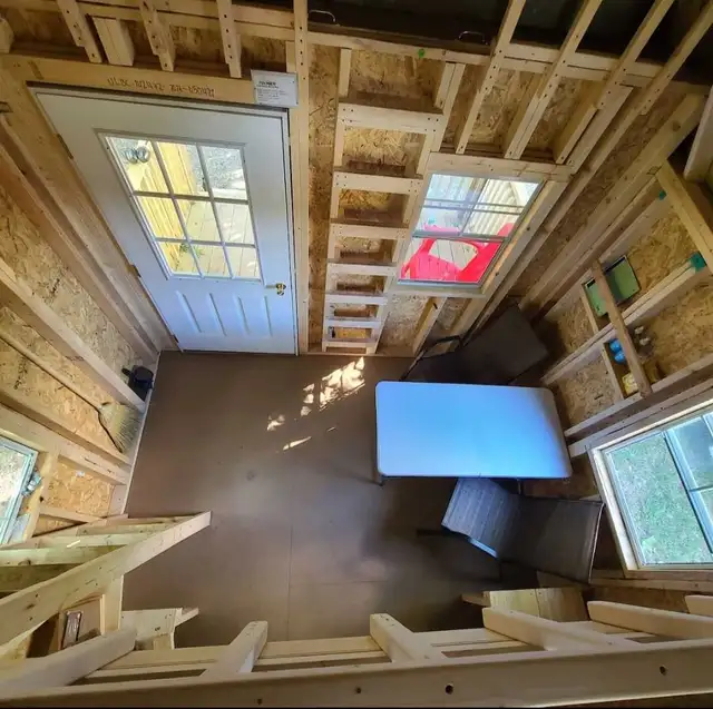 Premier Lofted Barn Cabin 10x16 - Photo 9