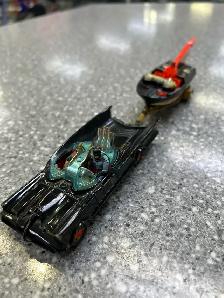 Corgi 267 Batmobile Boat and Trailer Damaged