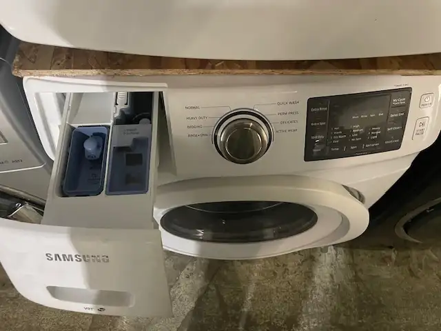 Laveuse seule frontale blanche Samsung (remis à neuf) - Photo 3