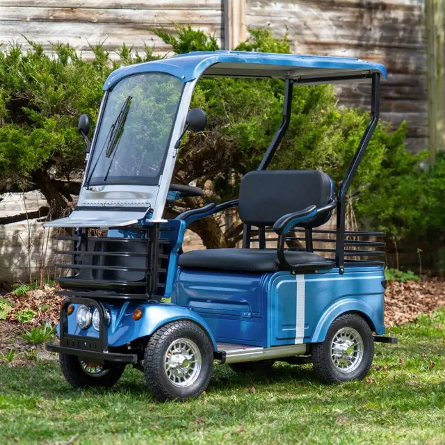 The LoadRider - Mobility Scooter with Roof and Rain Cover