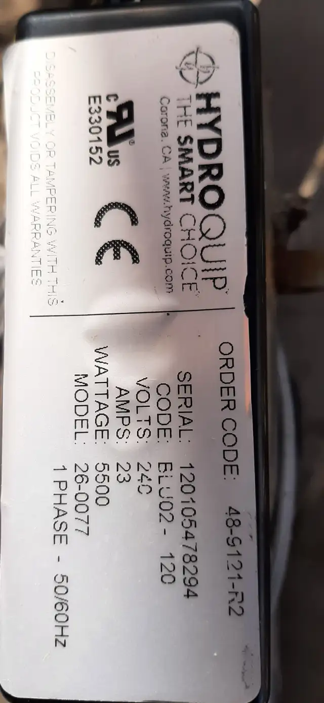 Arctic Spas Hot Tub parts, cover, heater, main control board - Photo 4