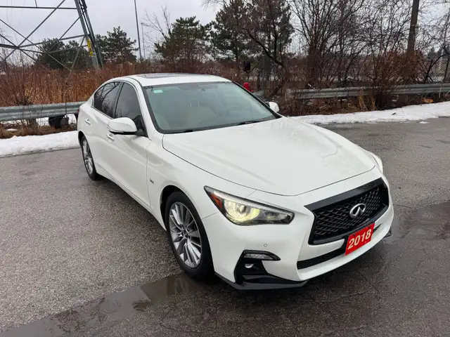 2018 Infiniti Q50 Luxe W/ ProAssist | Camera | Leather | GPS | - Photo 3