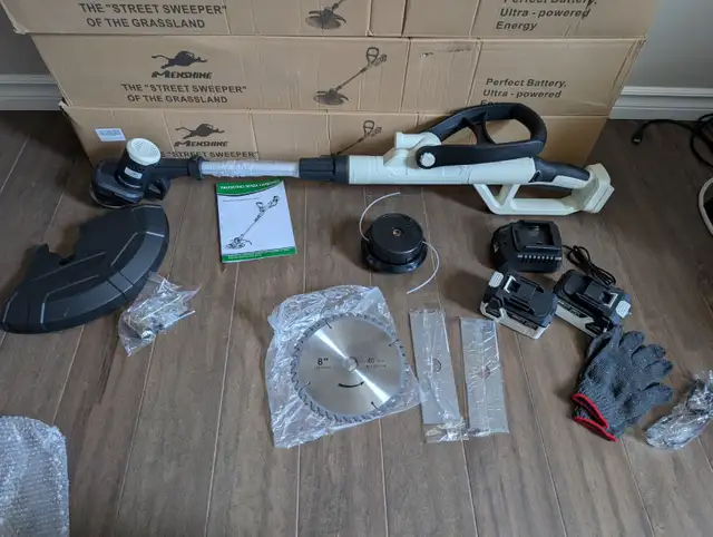 Brand New 21V Cordless Battery Weed Trimmer For Sale - Photo 4