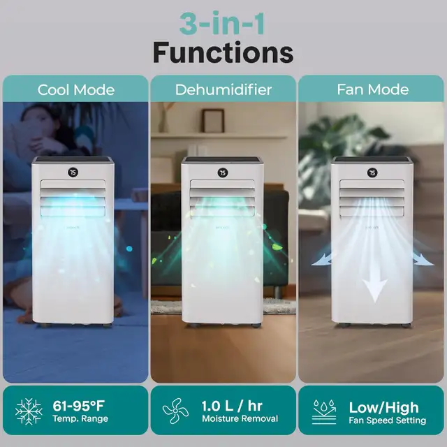 Brand New Serenelife Portable Air Conditioner For Sale - Photo 5