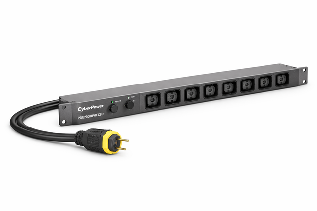 NEW CyberPower PDU20BHVIEC8R Basic PDU, 208-230V/20A,