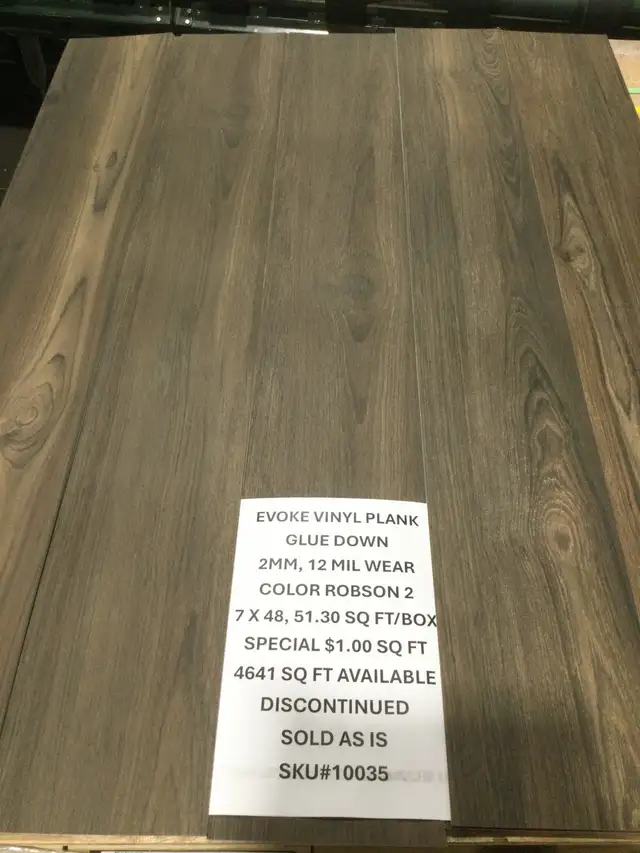GLUE DOWN VINYL PLANK BLOW OUT STARTING @ $0.80 sq ft - Photo 6