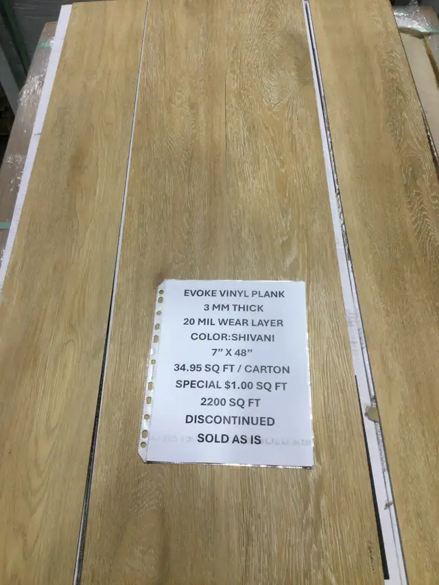 GLUE DOWN VINYL PLANK BLOW OUT STARTING @ $0.80 sq ft - Photo 7