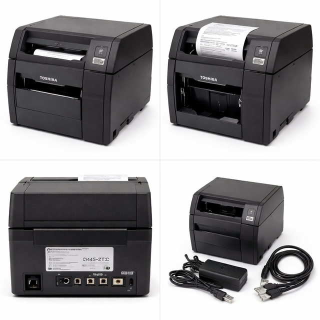 TOSHIBA 3AAO1101000 6145-2TC Dual Station Thermal Printer