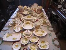 Royal Albert TEA ROSE fine bone china set for 8