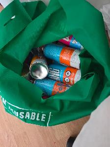 15 CANS OF VARIOUS COLORED SPRAYPAINT