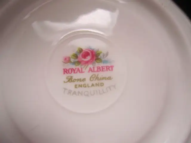 Royal Albert TRANQUILITY fine bone china set for 4 - Photo 2