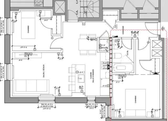 fully renovated 3 bedroom for rent, NDG, June 1 - ID 2544 - Photo 11