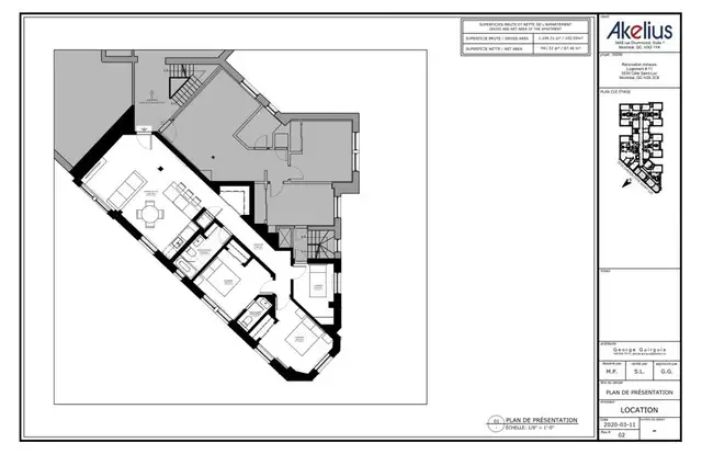 renovated 3 bedroom apartment, NDG, June 1 - ID 1556 - Photo 10