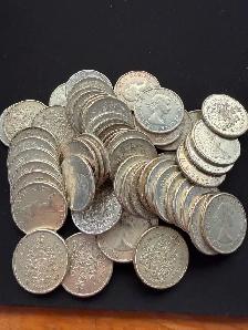 Canadian 80% Silver 50 cent Coins - SPOT