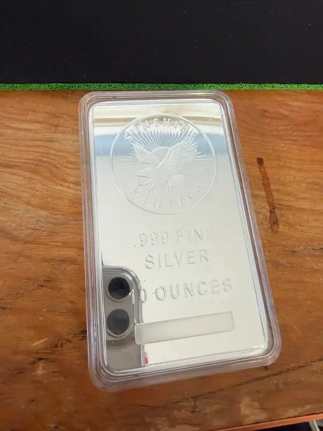 Silver 10oz Bar .999