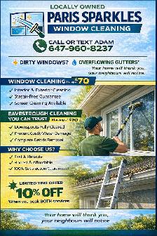 Paris Sparkles window and gutter cleaning - Photo 2