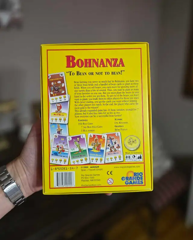 PENDING Bohnanza - board game (Version with 7 Players EXPANSION) - Photo 2
