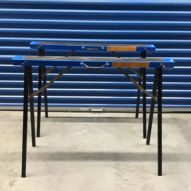 2 NEW MASTER CRAFT SAW HORSES $40.00 FOR BOTH