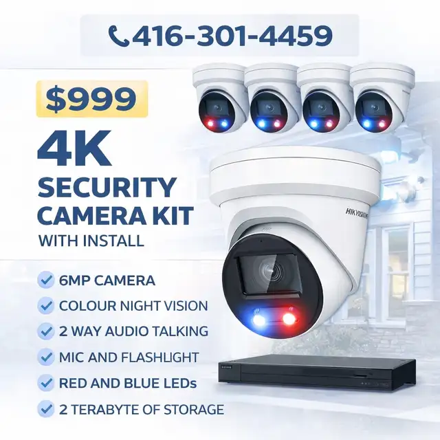 4K security camera - Photo 2