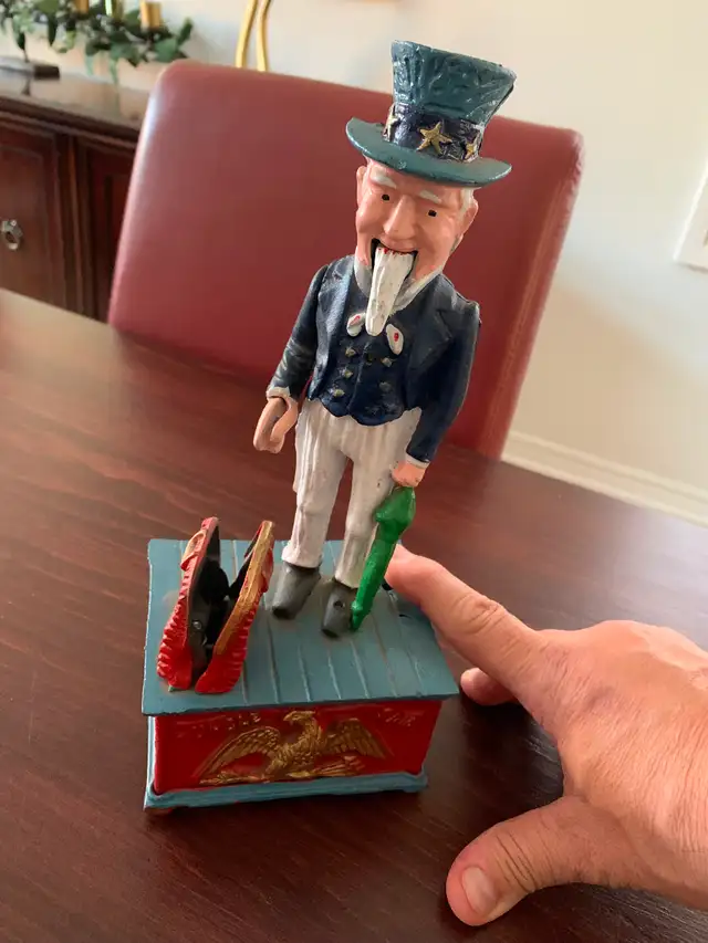 Uncle Sam Bank- Vintage