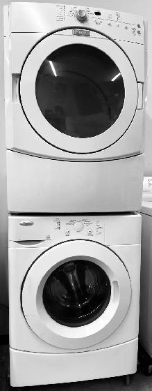 Stacking Washer & Dryer Pair,