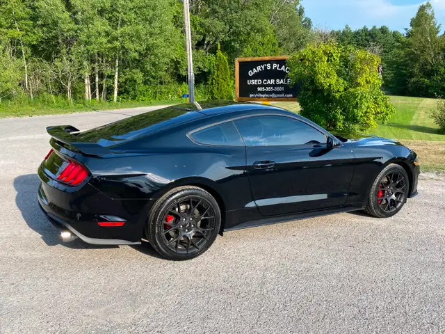 2018 MUSTANG - ONLY 77,900 km - 2.3 6spd man. -$19,899 cert. - Photo 5