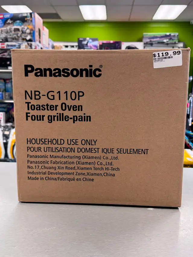 Panasonic Toaster Oven - BRAND NEW