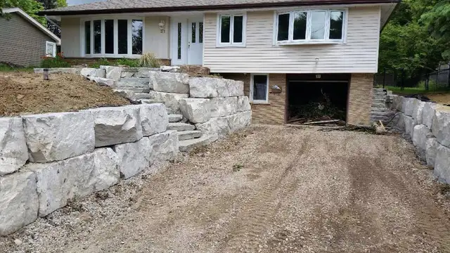 LANDSCAPE/RETAINING WALL ARMOUR STONE FOR SALE GREAT PRICES - Photo 8