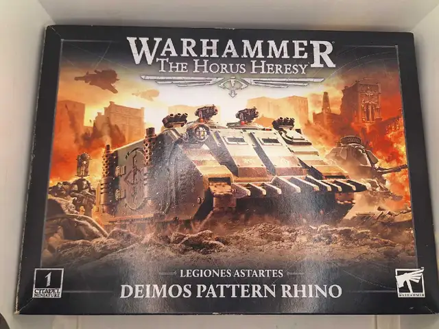 Warhammer 40k 30k Horus Heresy Deimos Pattern Rhino NiB