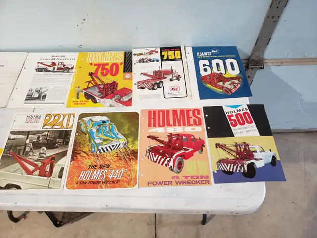 vintage Ernest Holmes wrecker dealer catalogue with brochures - Photo 4
