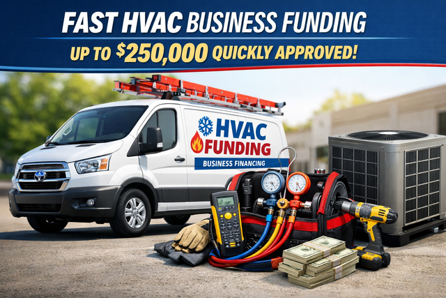 ❄️ HVAC BUSINESS FUNDING – FAST APPROVAL ❄️