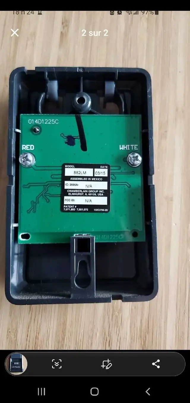 Ouvre porte LiftMaster 888LM - Photo 2